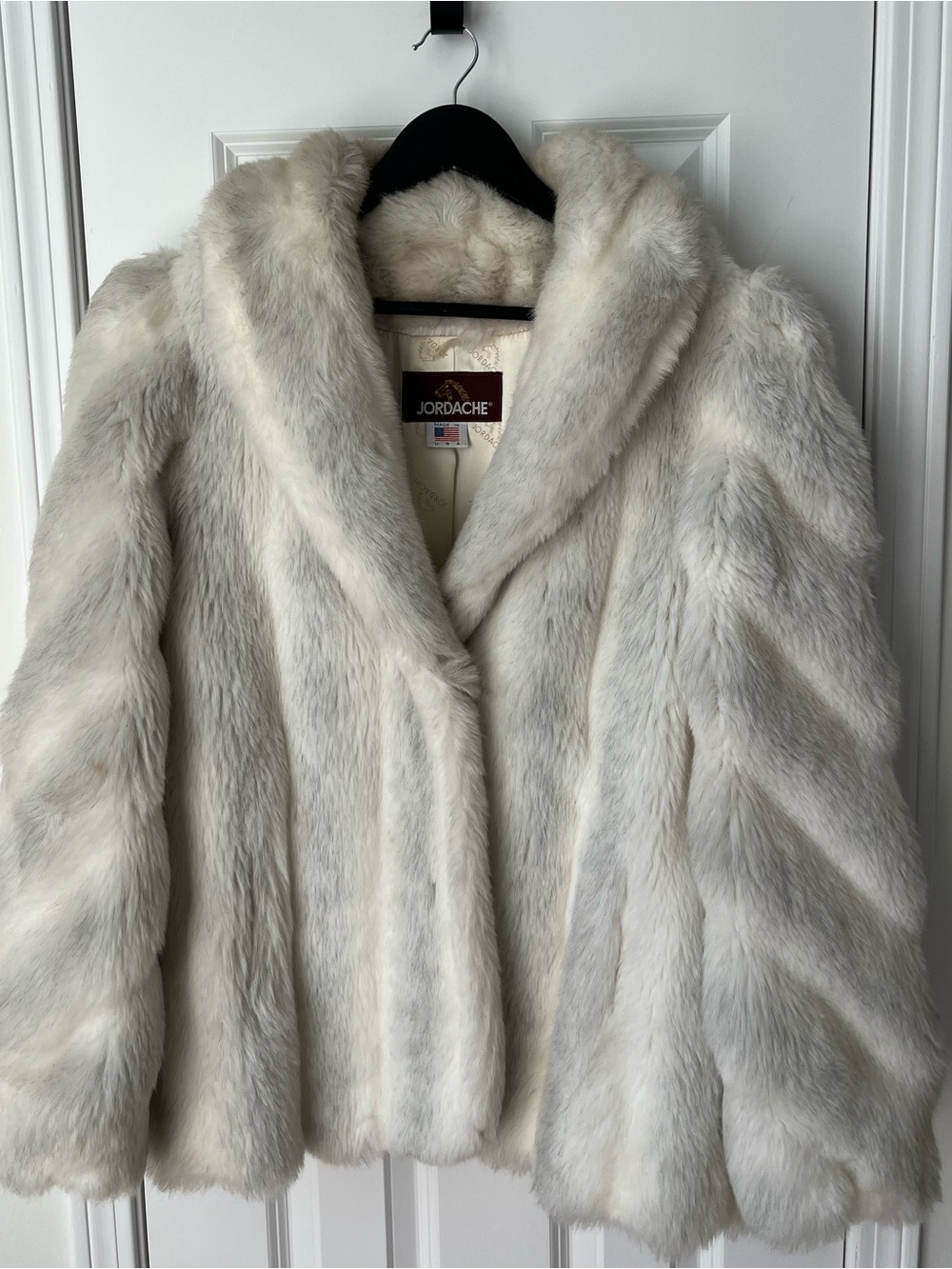 Jordache Women's Cream and Grey Coat